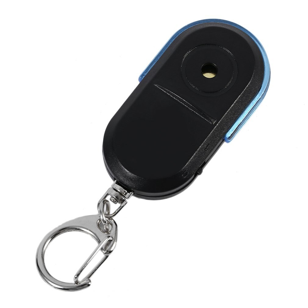 Alte Menschen Anti-verloren Alarm Schlüssel Finder kabellos Nützliche Pfeife Klang Tragbare Größe Keychain LED Licht Lokalisierer Finder Keychain