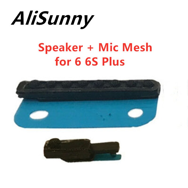 AliSunny 10Set LoudSpeaker + Mic Cap Mesh Adhesive Buzzer Sticker for iPhone 6 6S Plus anti Dust Ear Screen Tap Glue Parts