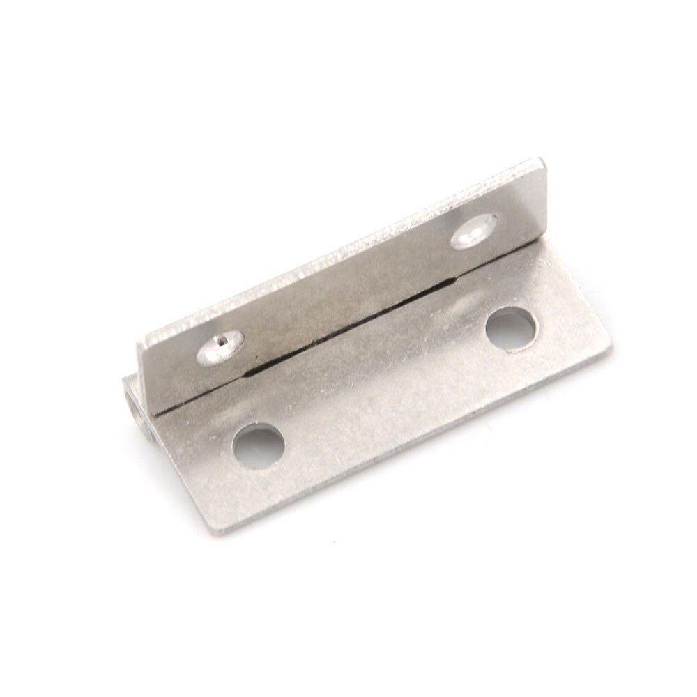 2/6/10pcs 1.5in Stainless Steel Hinge Self-Closing Corner Spring Draw Door Hinge Cabinet Repair Accessories Hardware Supplies