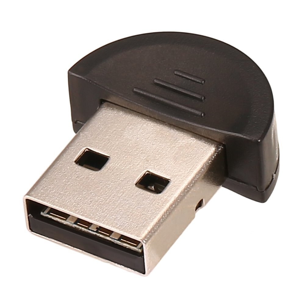 Mini adaptador Bluetooth, USB V 2,0, Dongle USB inalámbrico de doble modo V2.0 EDR 100m para ordenador portátil, PC Win 7/8/10/XP, Bluetooth, USB