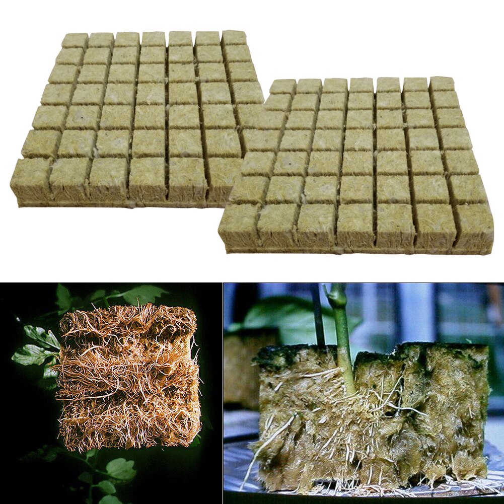Mini bloques agrícolas de jardín, cubo hidropónico para cultivo de plantas, compresa Base, medios de cultivo prácticos, sin suelo, ventilado