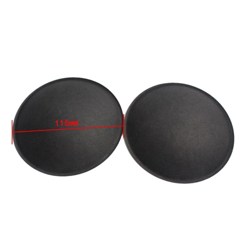 2PCS 105MM/115MM Black Speaker Dust Cap Paper Dust Cover for Subwoofer Woofer Repair Parts Accessories: B