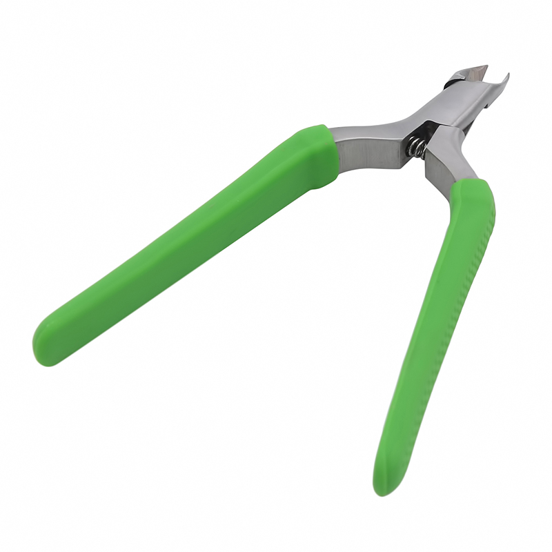 Stainless Steel Cuticle Nipper Cutter Nail Nail Tools Cuticle Remover 1Pcs Silicone Handle Cuticle Nippers For Manicure Pro