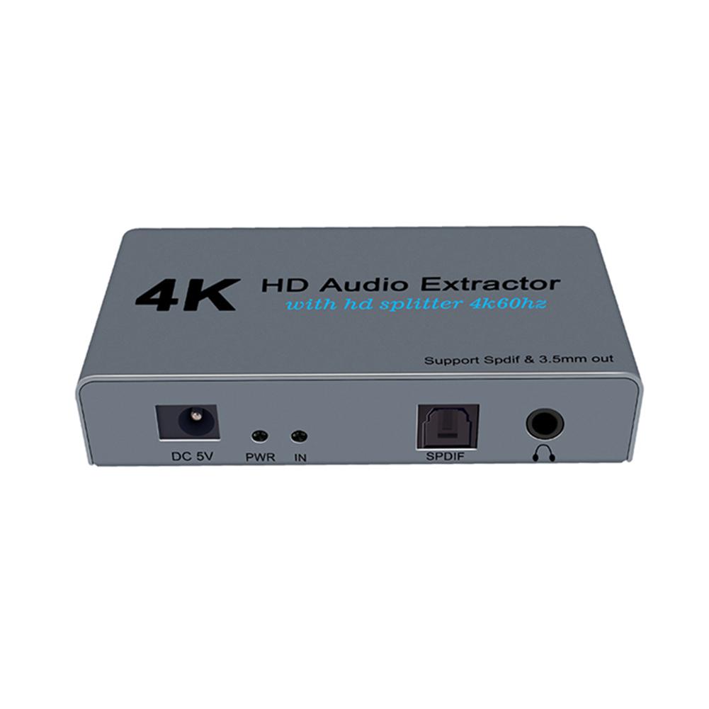Audio Converter Hdmi Duurzaam Audio Splitter Uitgang Stereo Audio Extractor Adapter Voor Home Theater