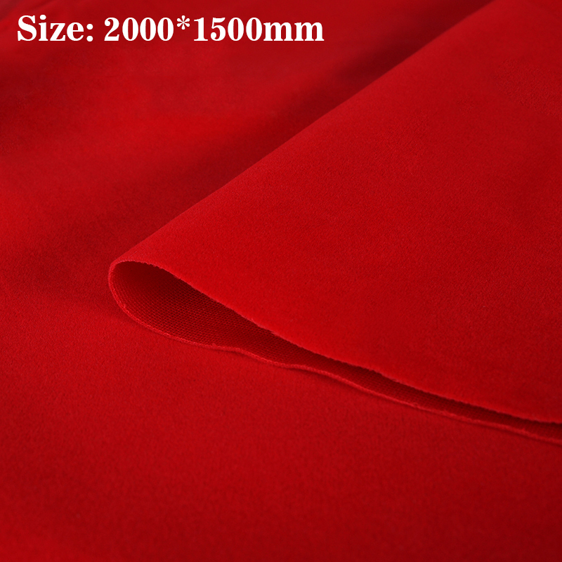 Tela de fondo no reflectante que absorbe la luz, textil de franela, telón de fondo para estudio fotográfico, cortina para fotografía: Red 200x150cm