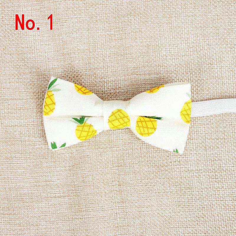 Pajarita clásica para bebé y Chico, pajarita para niño, esmoquin, pajarita con estampado de limones Lazo, corbata informal de mariposa: 1