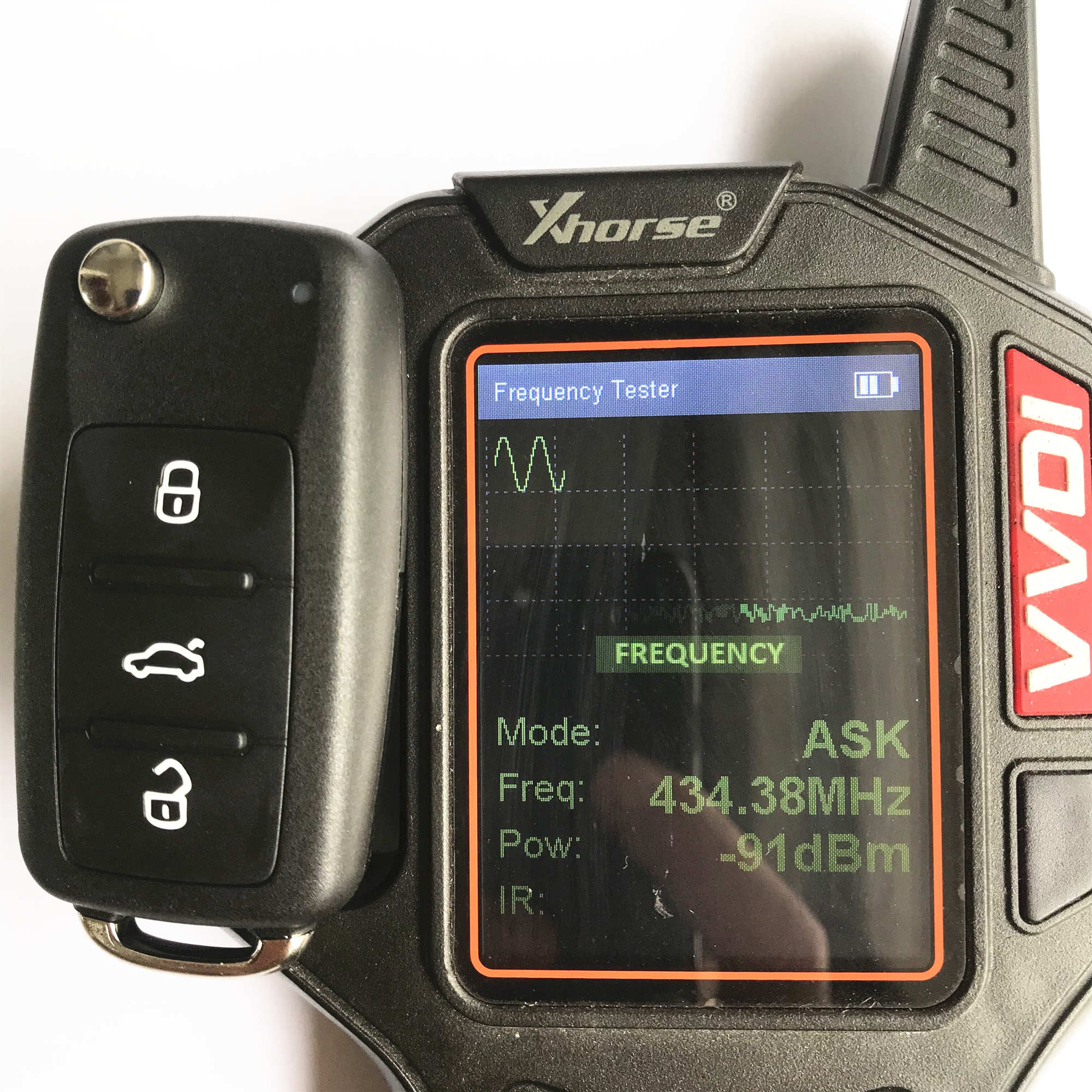 Original 3 Buttons 434 MHz Remote Key For VW Golf Jetta - 5K0 837 202 AD with 48 Chip