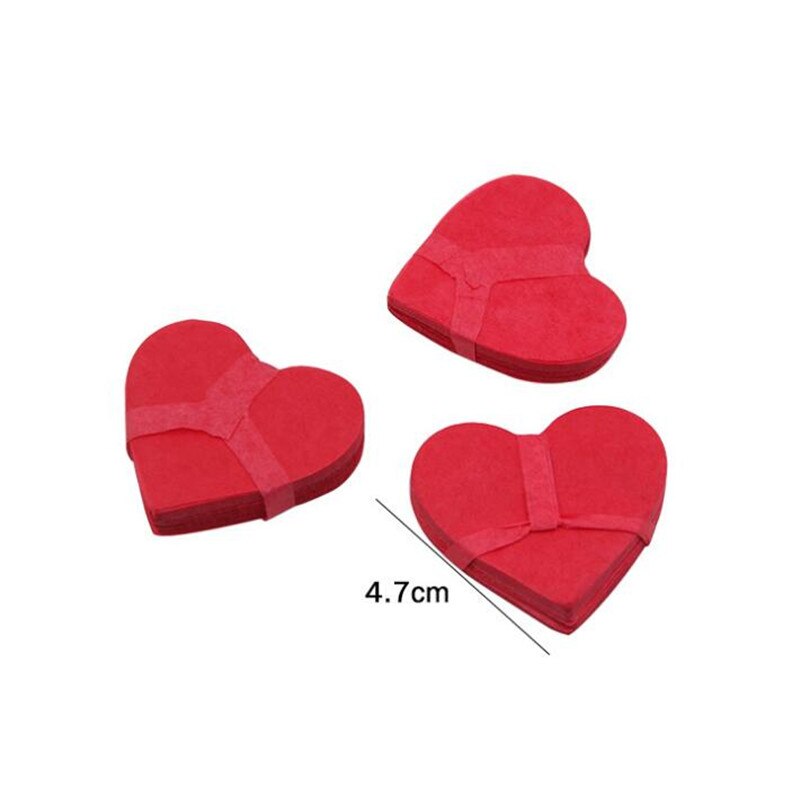 9pcs Snow Storm Paper Heart And Star Shape Stage Magic Tricks,Accessories Party Magic Show Snowpaper Appearing Fun Magician Toys