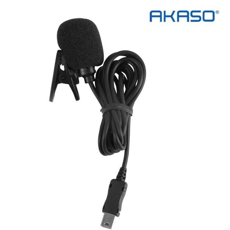 Akaso V50X/Vista 5/V50 pro External Micro for V50X Action Camera Only Black Microphone