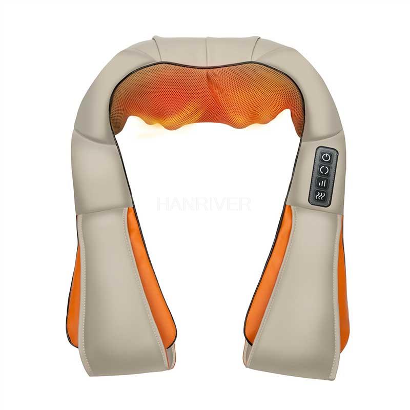 Nek Massager Elektrische Infrarood Verwarming Massager Terug Full Body Acupressuur Massager Fysiotherapie Instrument: A