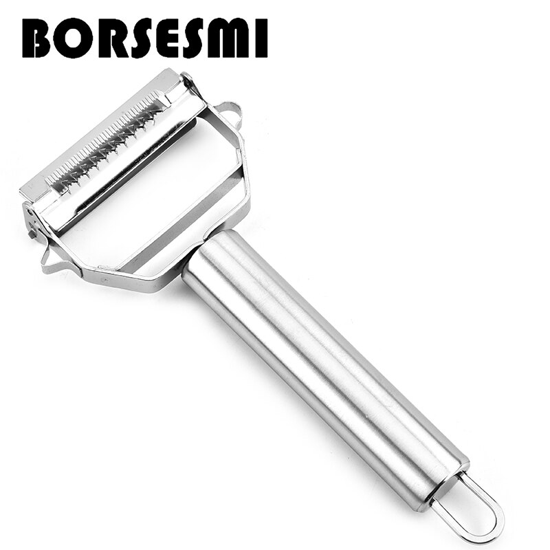 European kitchen gadgets stainless steel peeler Metal smart peeler