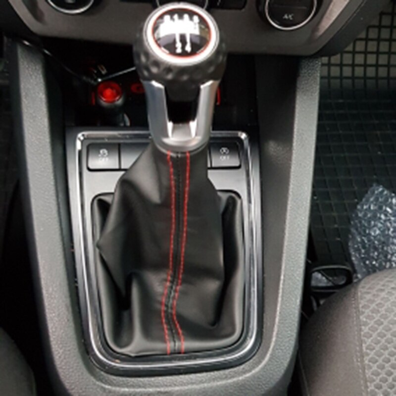 Pomello del cambio a 6 marce kit coperchio cuffia cuffia pomello del cambio per golf 5 6 MK5 MK6 GTD R32 R20 2004-2013