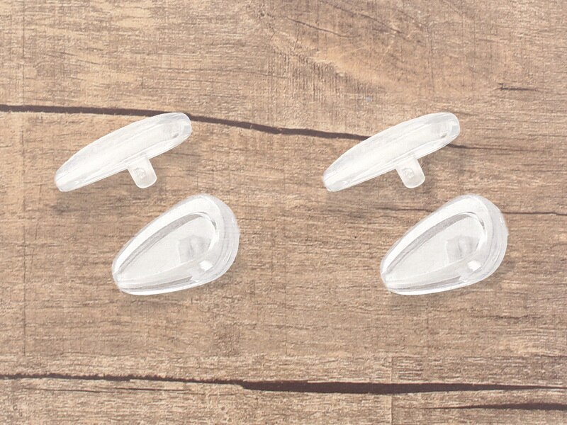 Vonxyz Ersatz Klar Nase Pads für für-Oakley Tincup Ochse3184 Tincup Kohlenstoff Ochse5094 Tincup 0,5 Ti Ochse5099 Rahmen Sorten: 2 Paare