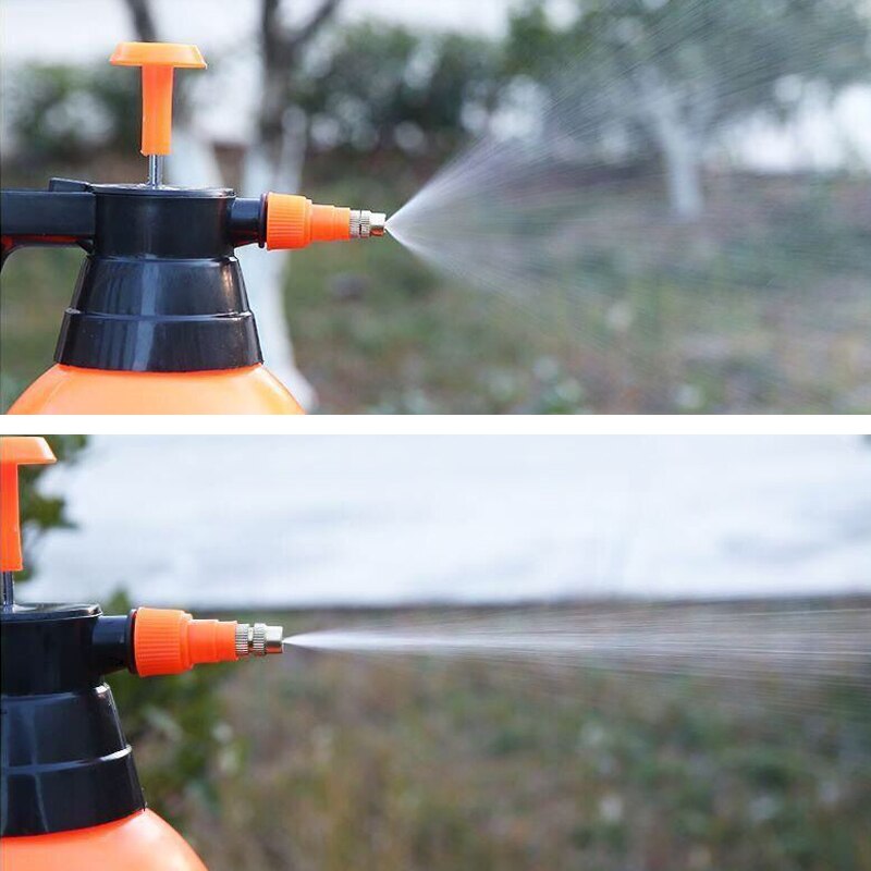 Trigger Pressure Sprayer Air Compression Pump 2L Watering Hand Pressure Sprayers Flowers Home Garden Watering Spray Water Bottle