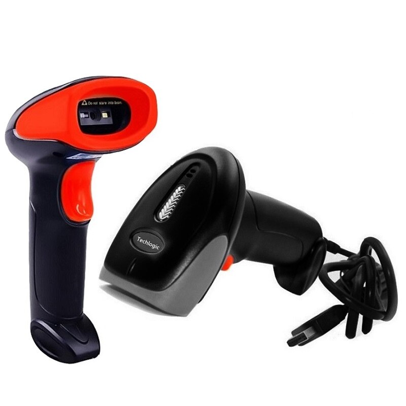 2D USB Bedrade Scanner Handheld Wirelress Barcode Scanner 1D/2D QR Bar Code Reader PDF417 Datametrix voor IOS Android IPAD