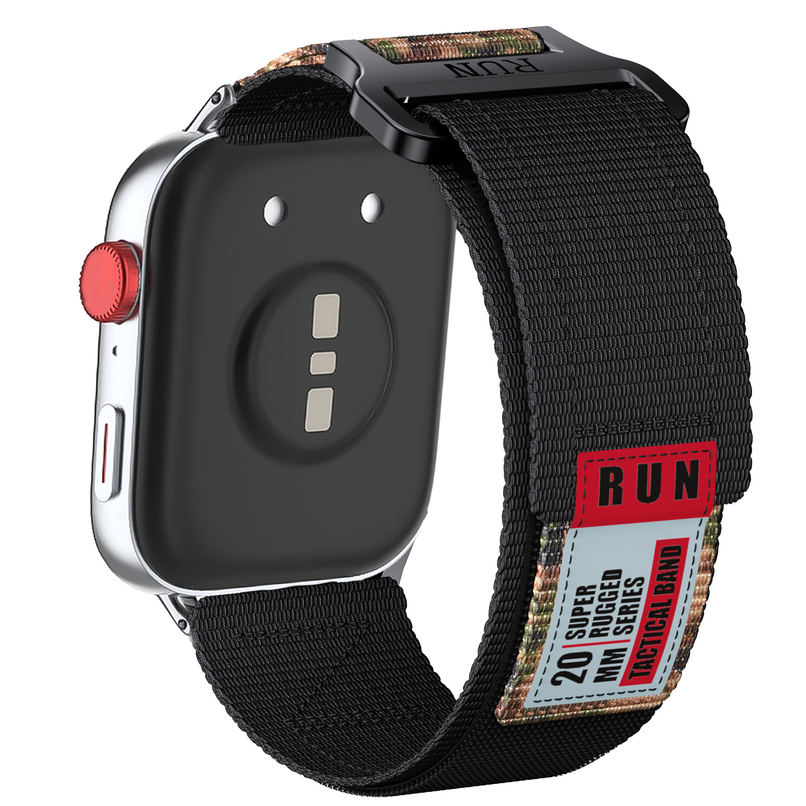 Correa de nailon Trail Loop para Huawei Watch Fit 3, pulsera deportiva para Huawei Watch Fit 3 2, Correas elásticas para reloj inteligente: XS / Oliva oscuro