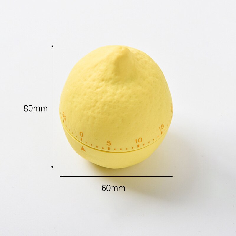Lemon Time Home Chronograph Clock 60 Minutes Cooking Dial Timer Kitchen Calculator Alarm Cooking Gadge