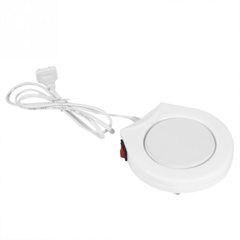 Cup Warmer Coffee/Tea Cup Heater Mug Warmer Beverage Heater Tray Pad Milk Tea Coffee Mug Drinks Cup Heater 110V Plug