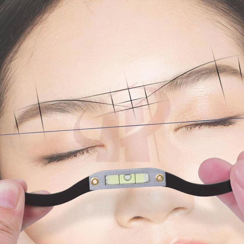 Règle de ficelle de cartographie de Microblading maquillage Permanent règle de de ligne de sourcil pré-encrée outil de positionnement de sourcil fourniture d'accessoires PMU