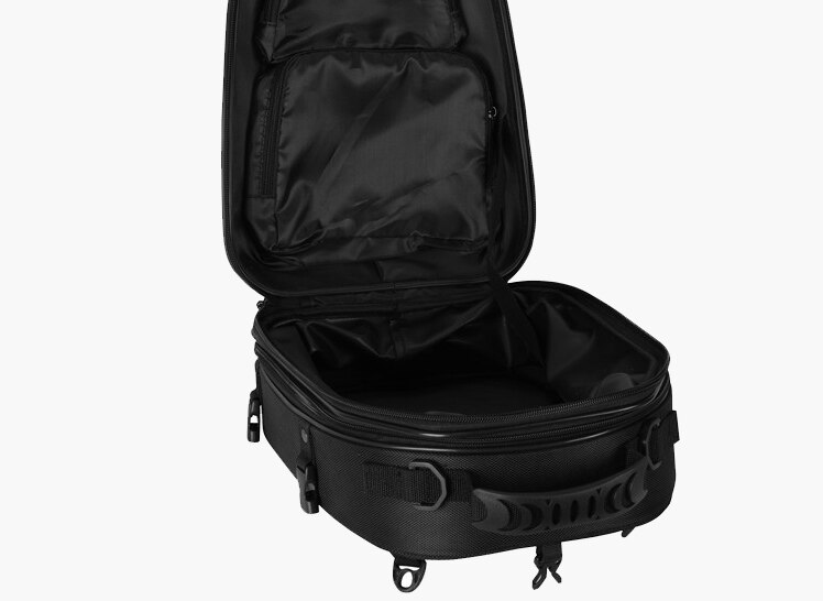 Waterproof Motorcycle Tail Bag Multifunction Motor Rear Seat Bag High Capacity Motorcycle Rider Backpack small model
