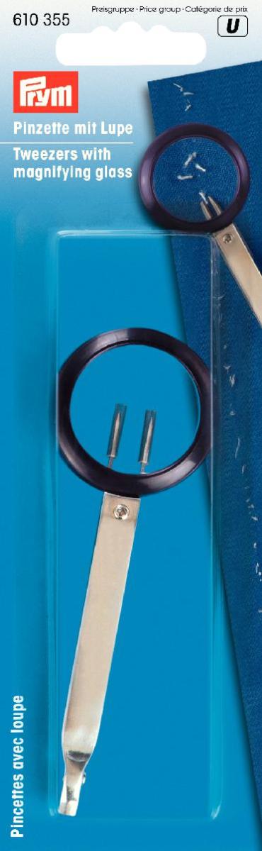 PRYM 611868 Stitch Markers Plastic 611978,Bobbin ring 610355,Tweezers with magnifying glass 610470	Rotary cutter omnicut 45mm: 610355