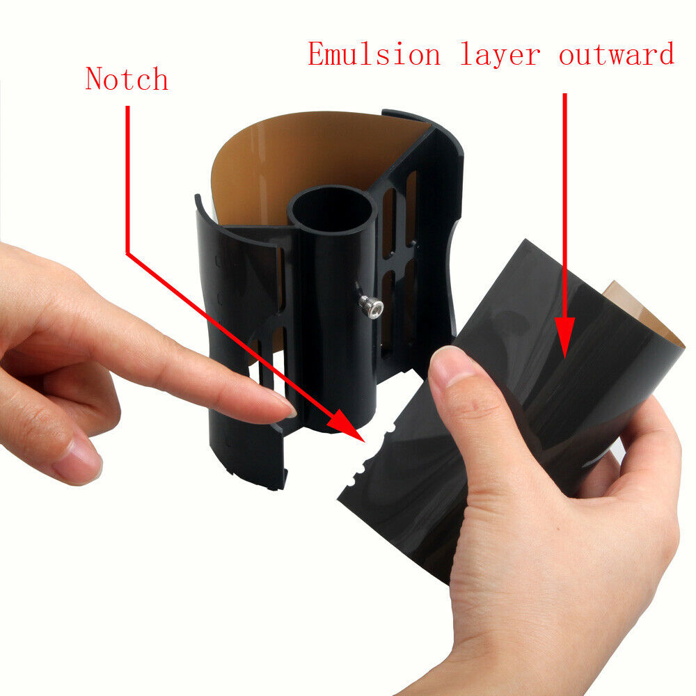 eTone 4x5 Quick Easy Load Spiral Reel For AP Paterson Darkroom Film Developing Tank BW