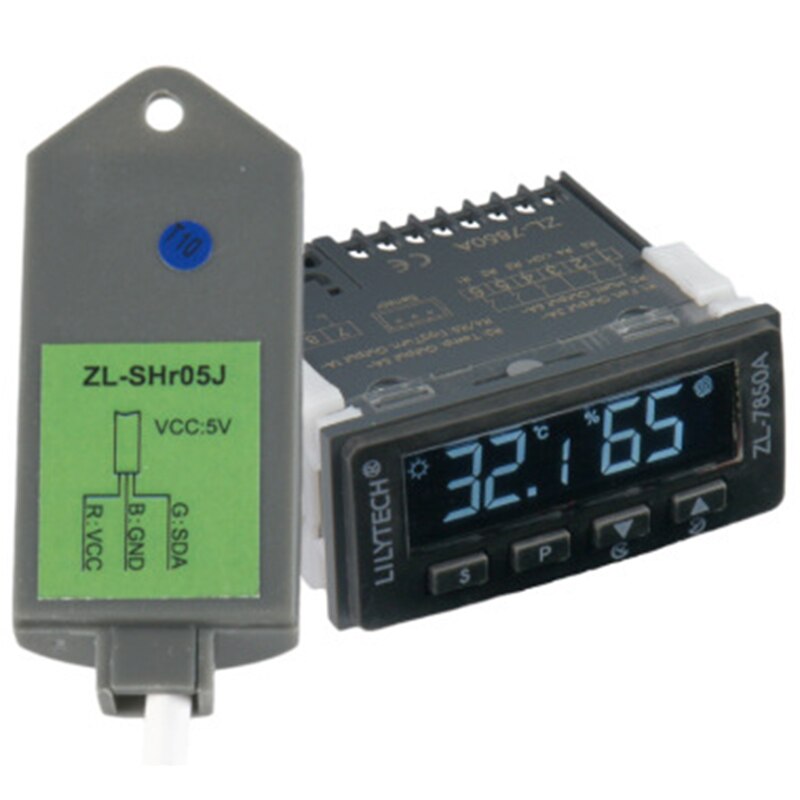 LILYTECH ZL-7850A Ver 2,0 Inkubator Käse oder Wurst Anzahlung Nass Sauna Kontrolle Feuchtigkeit Temperatur Regler