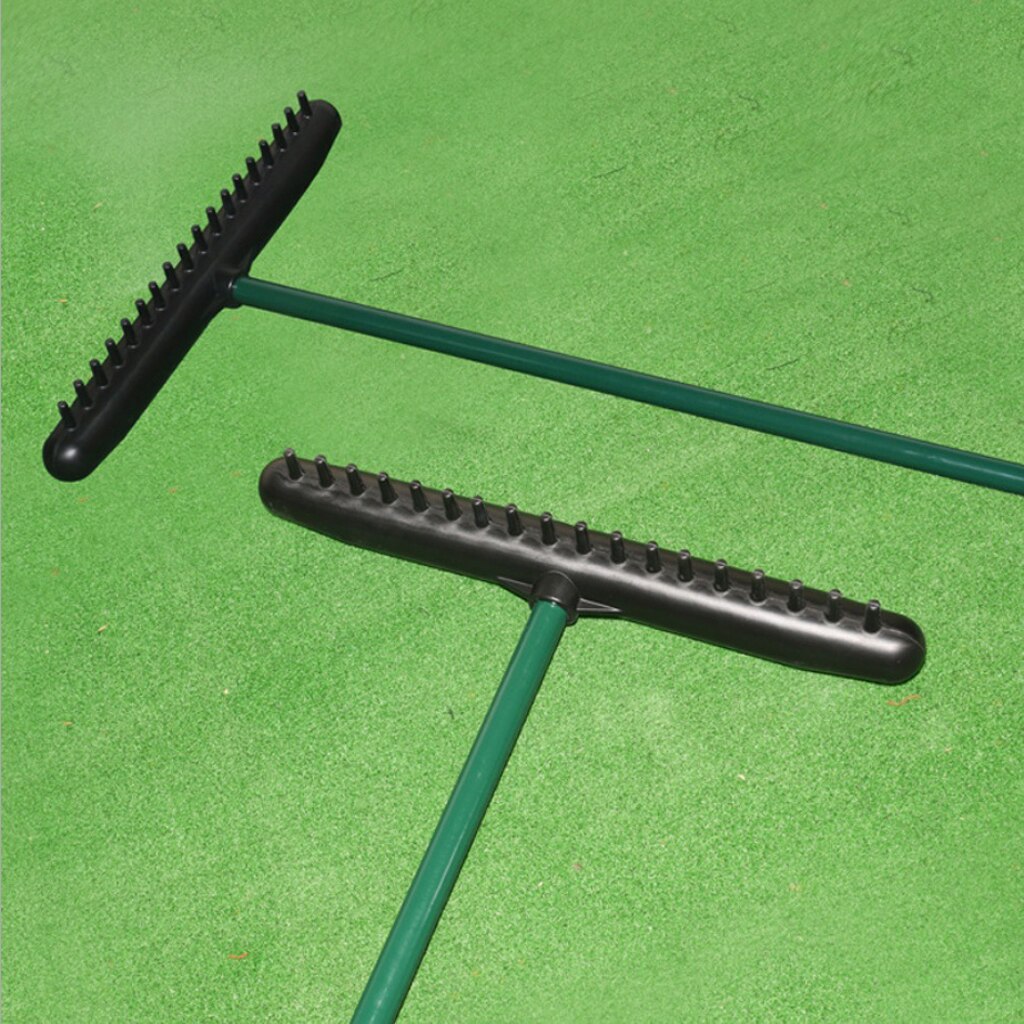 Personal Golf Bunker Grip Rake Solid ABS Plastic Garden Landscape Leaves RAKE