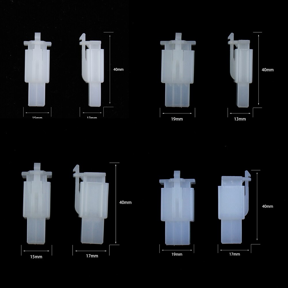 2 3 4 6 Pin Ectric Motorcycle Wire Faston Automotive Connectors Male Female Terminals For Motorbike Ebike Car Quick Cable Crimp