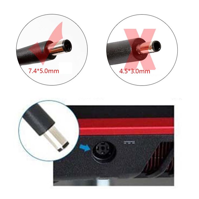 19.5V 4.62A 90W Universal Laptop Power Adapter Charger For DELL DA90PE1 00 Notebook Latitude E4310 N3010 E5430 E5420