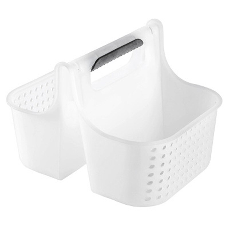 Plastic Hand-Held Opslag Mand Badkamer Organizer Huishoudelijke Shampoo Cosmetica Douchegel Opbergtas Draagbare Wasmand
