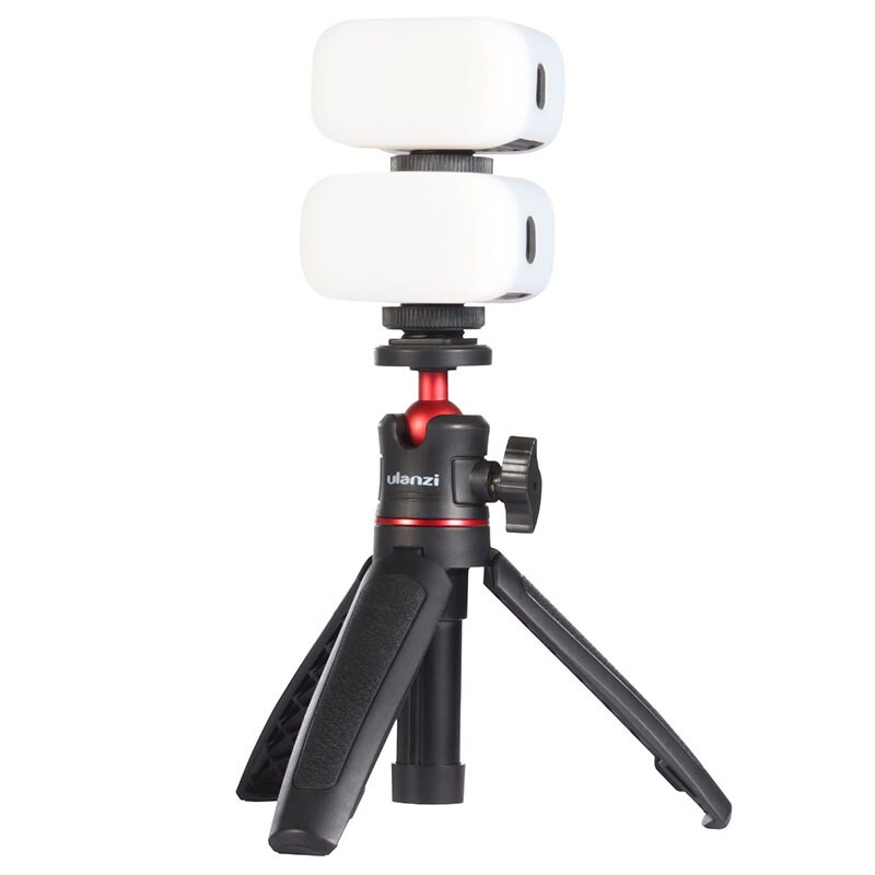 Ulanzi VL15RGB Mini Vul Licht Mobiele Telefoon Camera Fotografie Sfeer Licht Vlog Volledige Kleur Veranderende Fotografische Verlichting