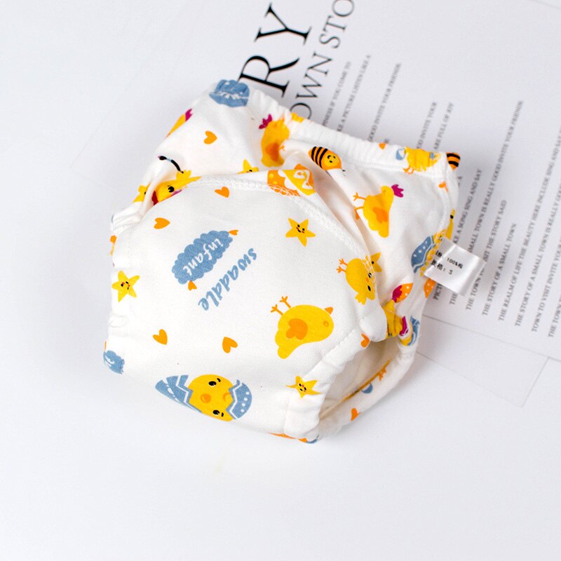 Baby Summer Training Pants Toilet Baby Waterproof Diaper Child Learning Underwear Pocket Wash Urine Pocket: color9 / L(12-19KG)