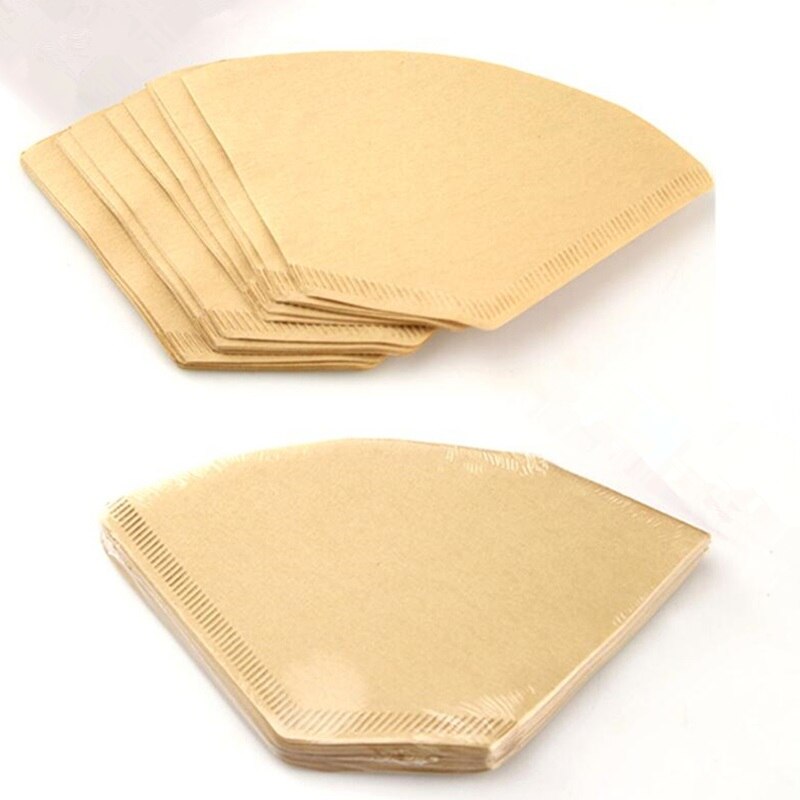 200PCS Coffee Filter Paper For V60 Coffee Filters Dripper Cups Espresso Hand Brewing Drip Coffee Tools Paper Filter