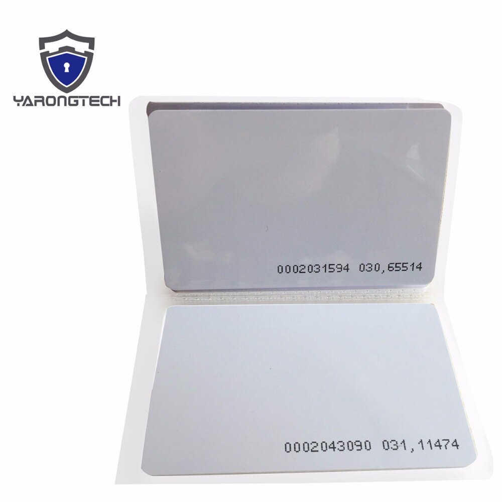 TK4100 Blank white CR80 door entry access control id card,rfid card,125khz card