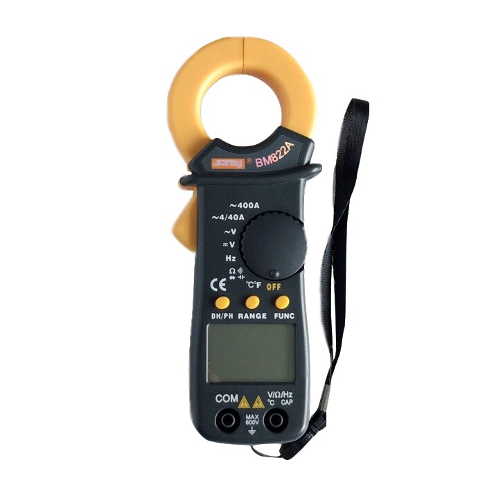 SZBJ BM821A/BM822A/BM823A Pocket Type AC Clamp Meter Digital Clamp Type Multimeter: BM822A