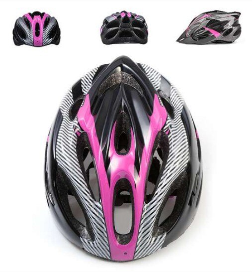 Fiets Helm Ultralight Eps + Pc Cover Racefiets Helm Integraal Mold Fietshelm Fietsen Veilig Cap