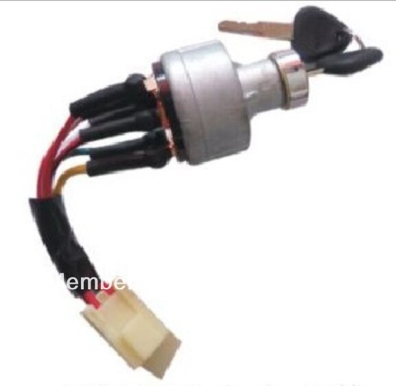 ! Volvo licuadora 4 línea interruptor de llave, interruptor de arranque, bloqueo de interruptor de desconexión para VOLOV EC200B/210B/240B/290B/360B