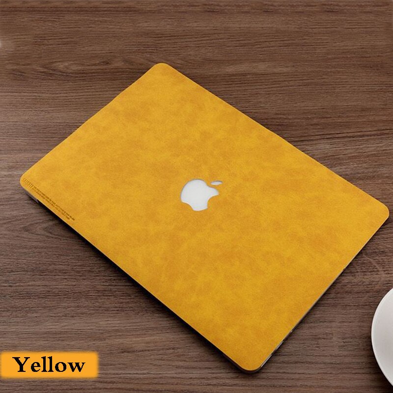 Laptop Protective Film for MacBook Pro 16 inch A2141 Include Top + Bottom + Palm Rest Skin Laptop Sticker: Yellow