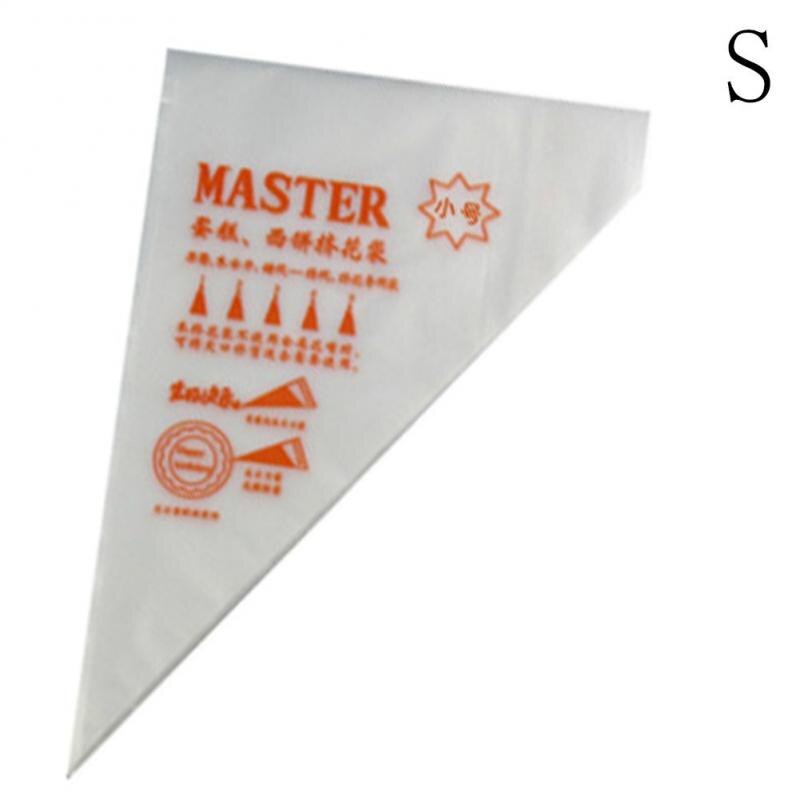 100pcs Disposable Pastry Bags Kitchen Icing Food Preparation DIY Cake Decorating Bags Piping Bags Pastry And Bakery Accessories: 100pcs S