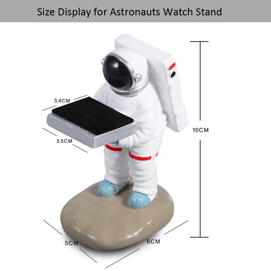 Individualitet ur stativ gammel husholderske astronauter ur opbevaringsboks sag ur display holder smykker organizer