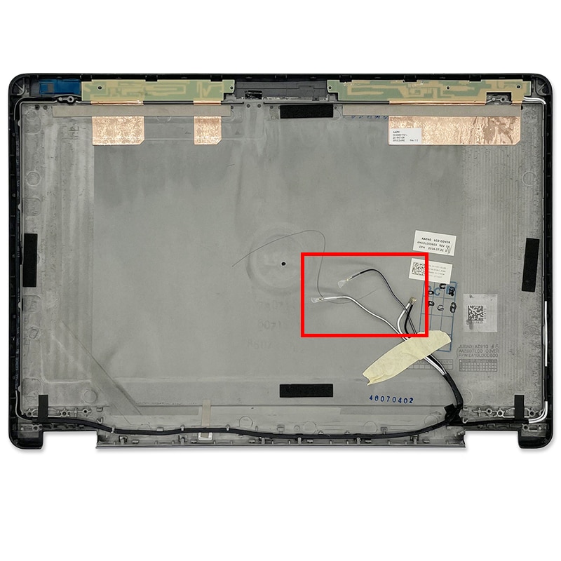 For Dell Latitude E7470 Laptop LCD Back Cover/Front Bezel/Hinges/Palmrest/Bottom Case/Hinge Cover Top Case OFVXOY Non Touch