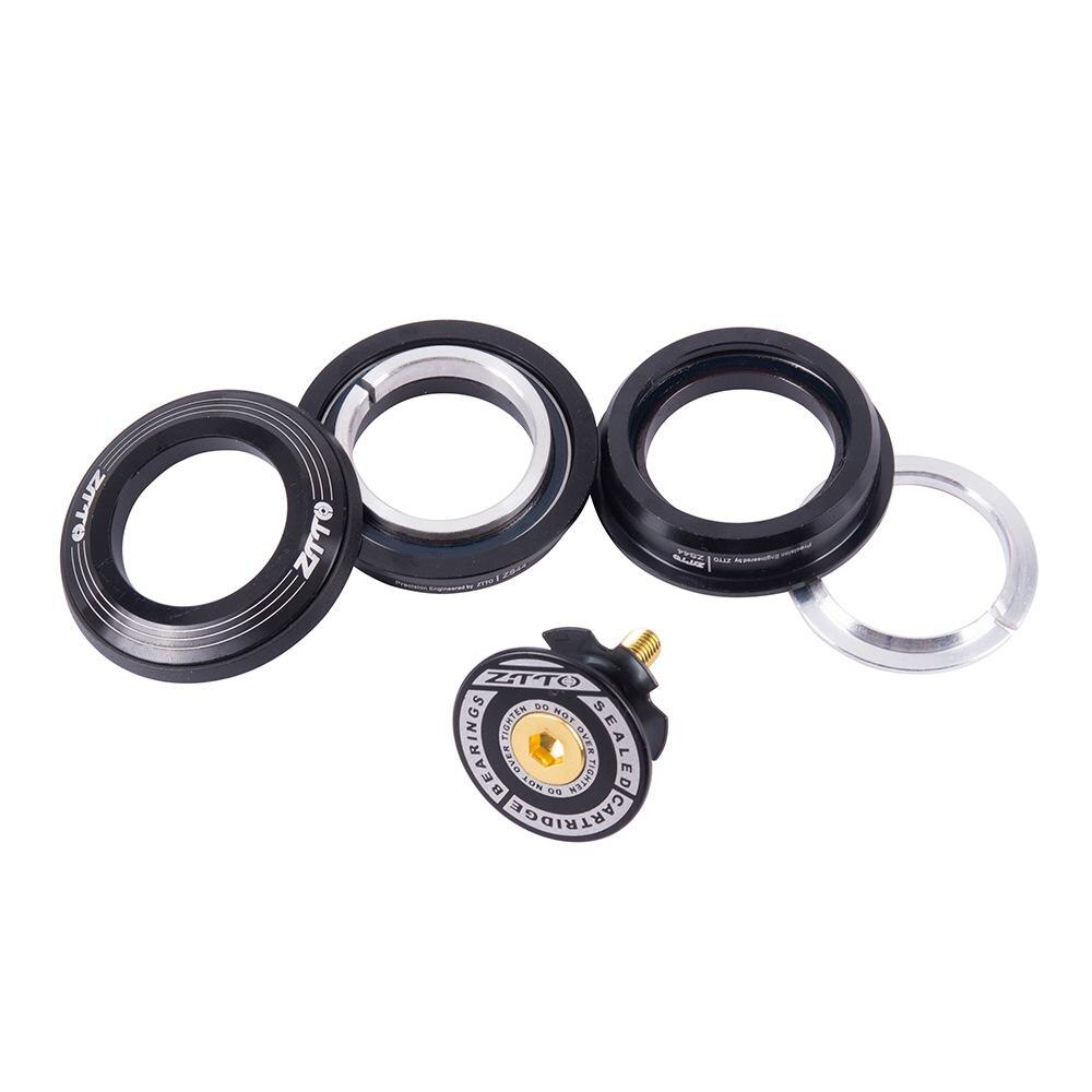 Ztto 1 1/8 "-1 1/2" Fiets Headset Op Voor Mtb Racefiets Headset Taps Toelopende Buis Voorvork geïntegreerde Hoekcontactlager