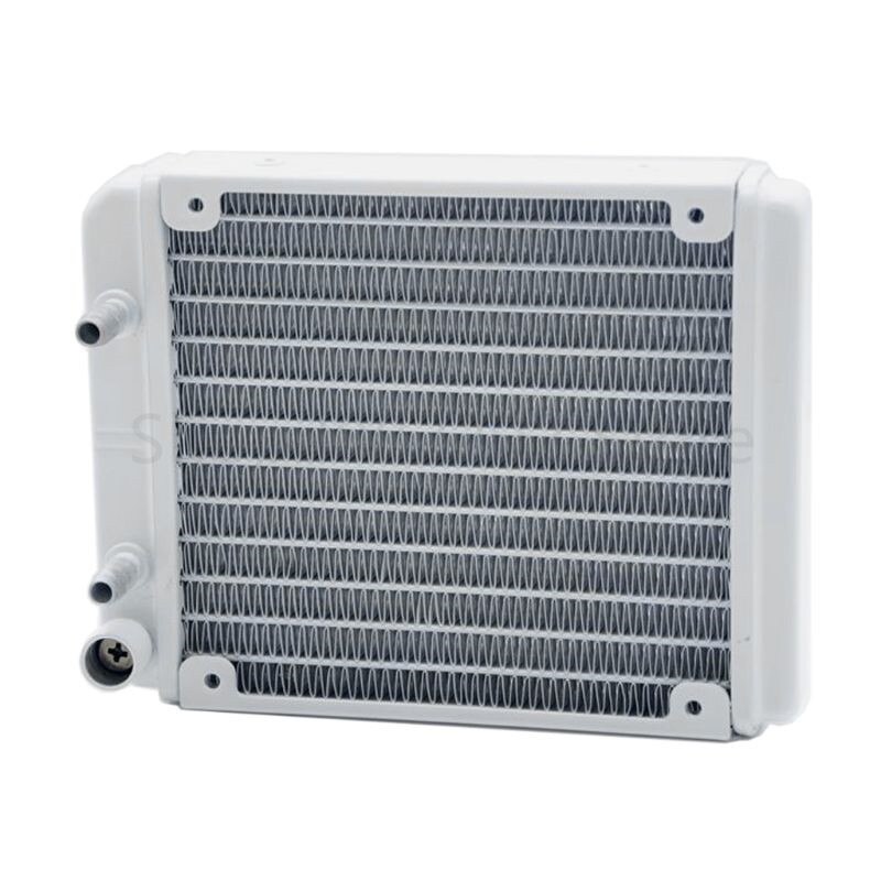 thumbnail image 2 of 80MM Water Cooling Radiator Aluminum One Welded Nozzle ITX Chassis Mini Engine 3 2 of 11
