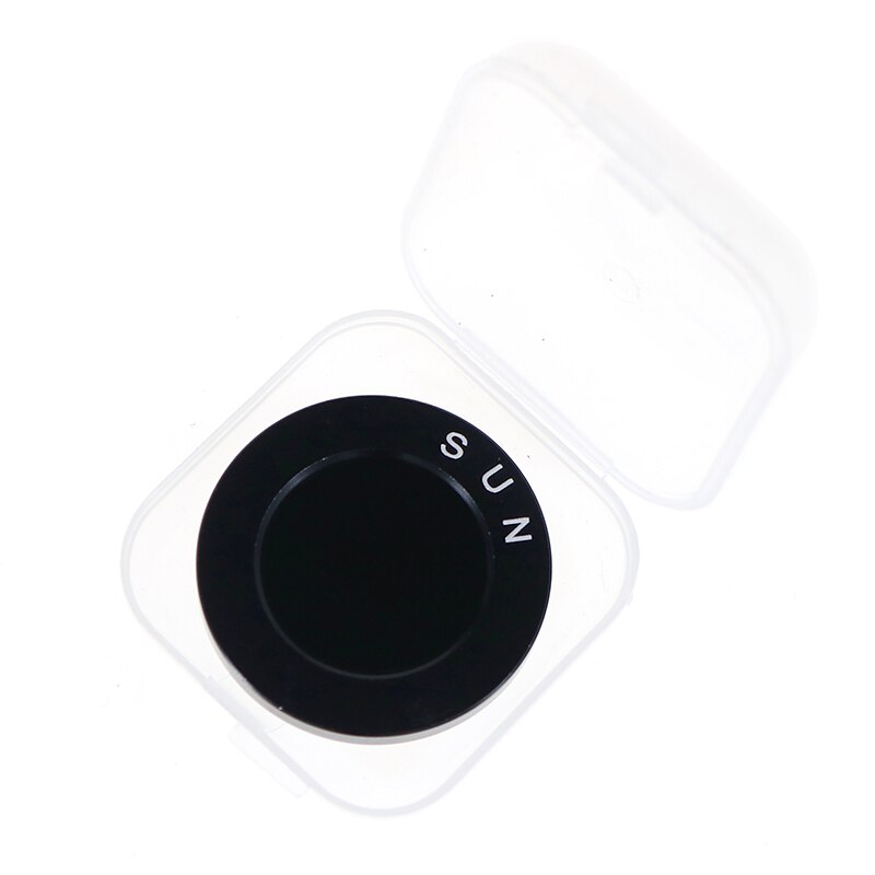 1.25 "Astro filtres de couleur noire pour télescopes astronomiques oculaires lentille planètes filtre de nébuleuse M28x0.6 métrique fil fin