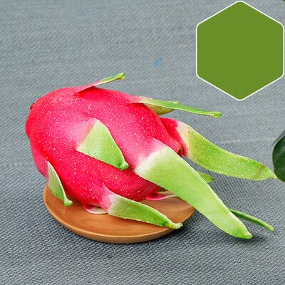Artificial Pitaya Dragon Fruit Painting Model Home Decoration Photography Artificial pitaya Show Props Simulation Pitaya: Foam Pitaya