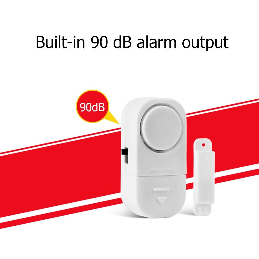90dB Wireless Home Window Door Burglar Security Alarm System Magnetic Sensor for Shop Counter Office Family Shop Business