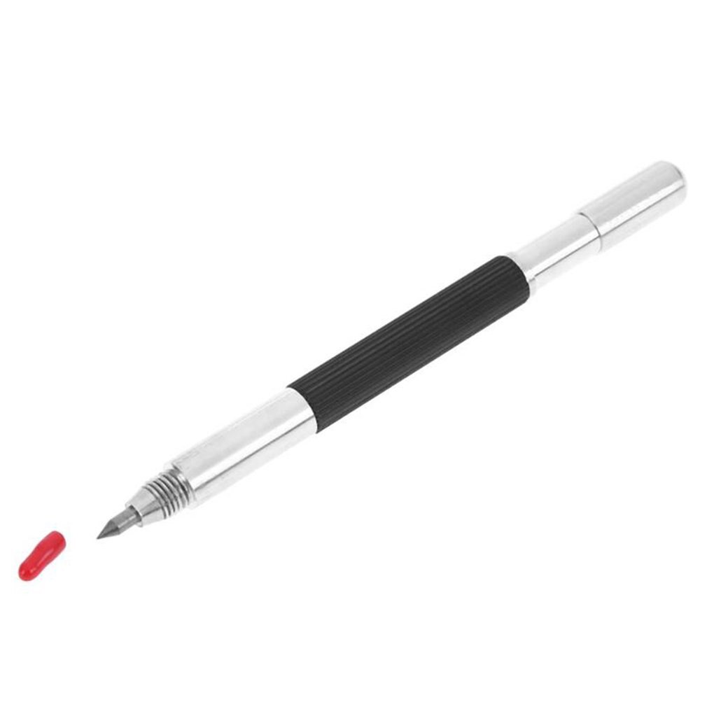Stylo de gravure de marquage sur métal, pointe en carbure de tungstène, pour verre, céramique, métal, sculpture sur bois, outils à main