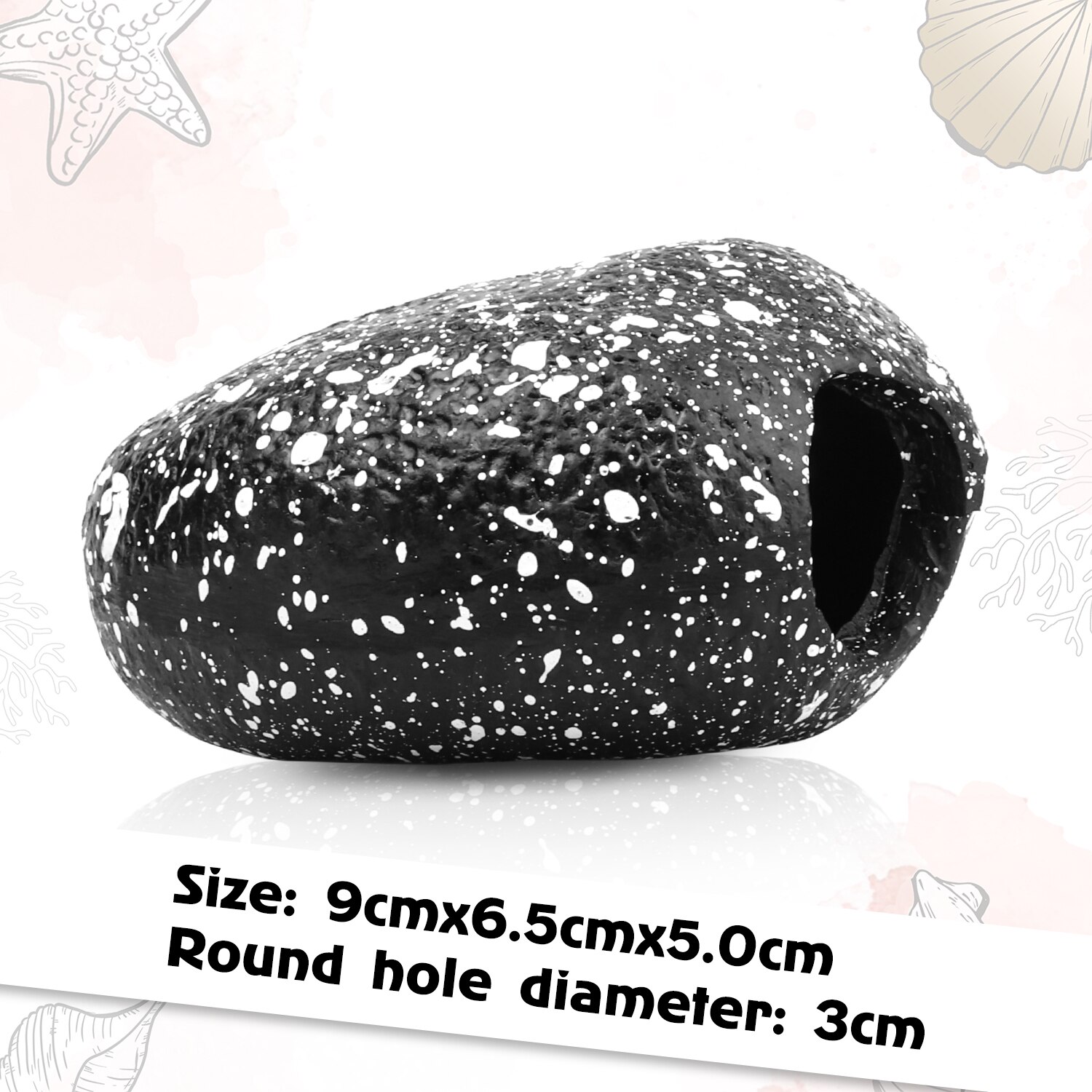 Cichlid Stone Aquarium Fish Tank Pond Ornament Decoration Fish Shrimp Breeding Rock Cave Ceramic Stones Akvaryum