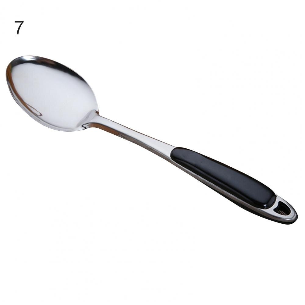 1 Pcs Kitchen Utensil Set Stainless Steel Cooking Tools Spoon Shovel Cookware Kitchen Tools Ware Cooking Strainer Baking Tool: 07